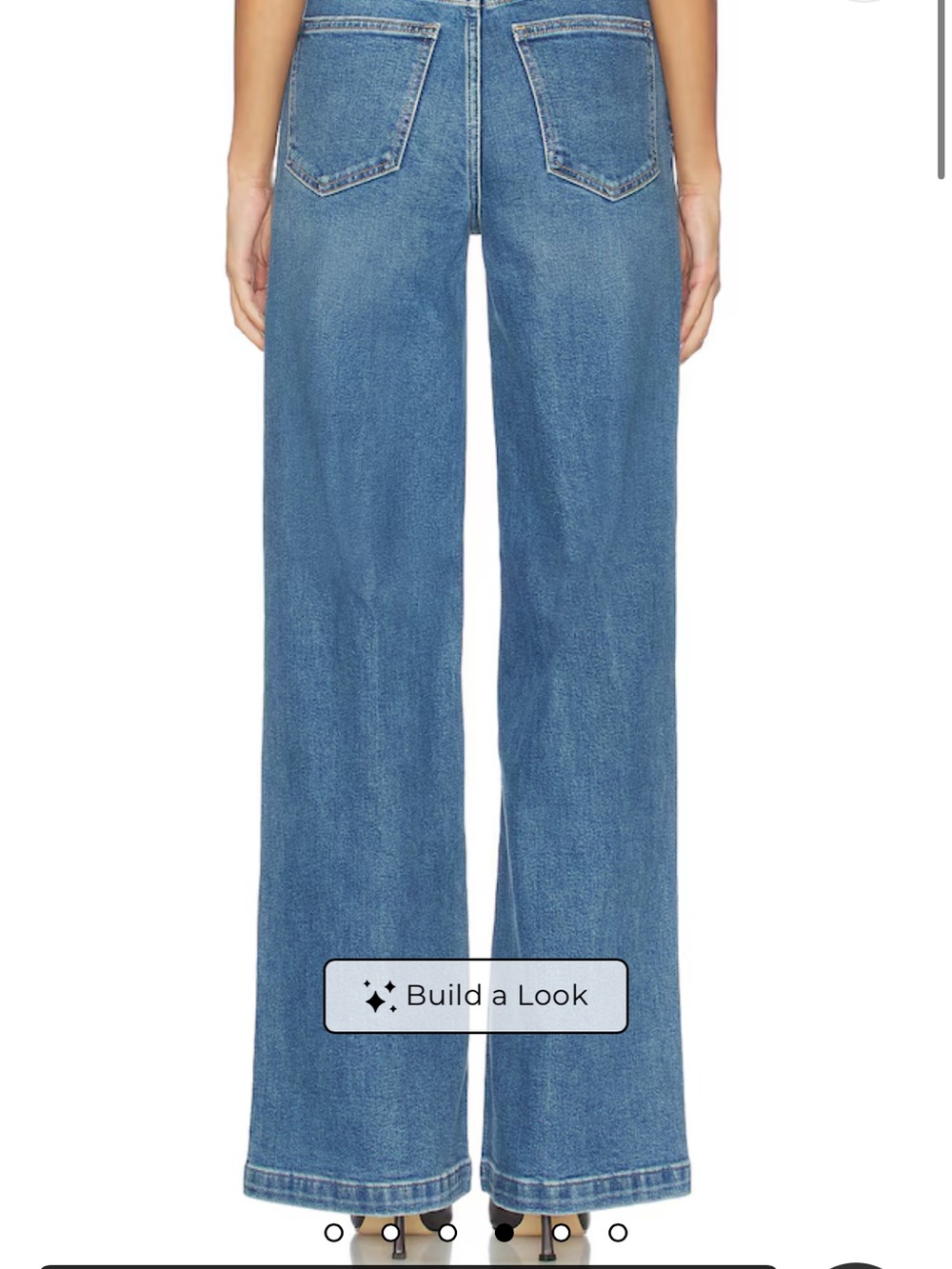 Pistola Lana High Rise Wide Leg Women’s Jeans in SoHo 25/26 - Picture 3 of 12